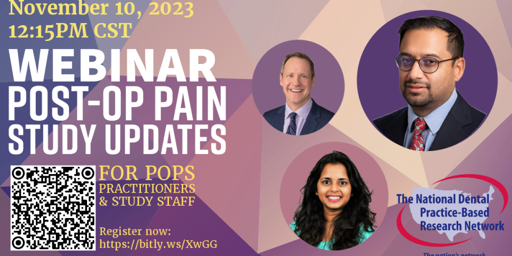 Webinar: Post-Operative Pain Study Updates